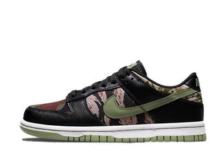 NIKE DUNK LOW SE "BLACK MULTI CAMO" ナイキ ダンク ロー SE "ブラック マルチ カモ" us8.5 26.5cm 26.5cm