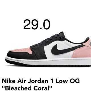 Nike Air Jordan 1 Low OG "Bleached Coral" CZ0790-061 29cm