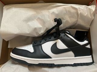 ナイキ ダンク ロー レトロ "ホワイト/ブラック" 27.5cm