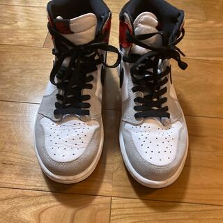 ナイキ エアジョーダン1 ハイ OG "ライト スモークグレー" 555088-126 28cm