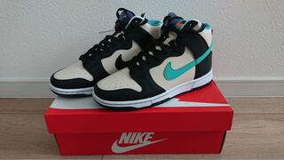 24cm　ナイキ ダンク ハイ レトロ EMB "パールホワイト アンド ウォッシュドティール" DO9455-200 24cm