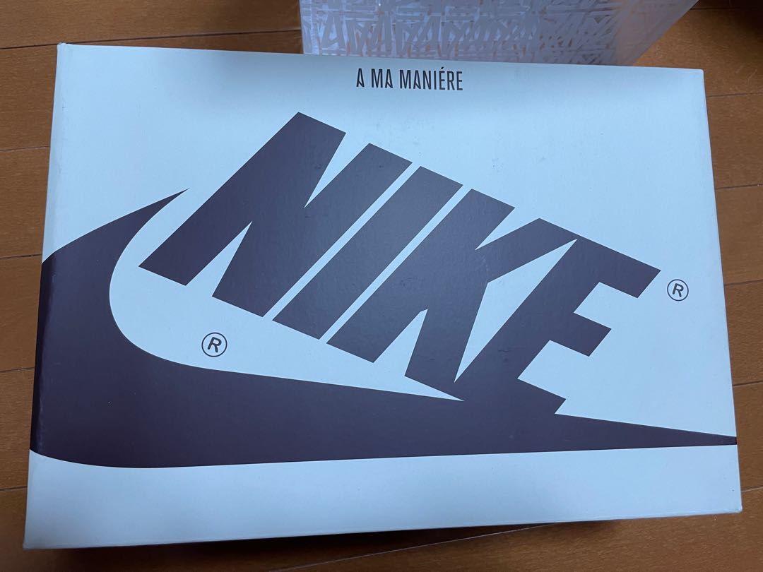 ア・マ・マニエール × ナイキ エアジョーダン1 レトロ ハイ OG "セイルアンドバーガンディ" 28.5cm