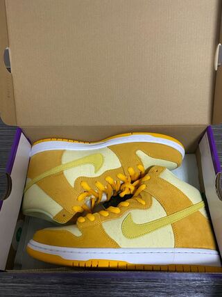 ナイキ SB ダンク ハイ "パイナップル" 27.5cm