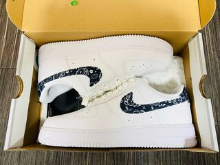 Nike Women's Air Riryoku 1 Low '07 Essential "Black Paisley" 27cm