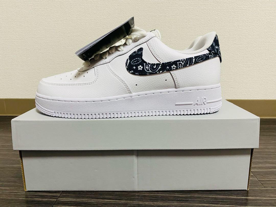 Nike Women's Air Riryoku 1 Low '07 Essential "Black Paisley" 27cm