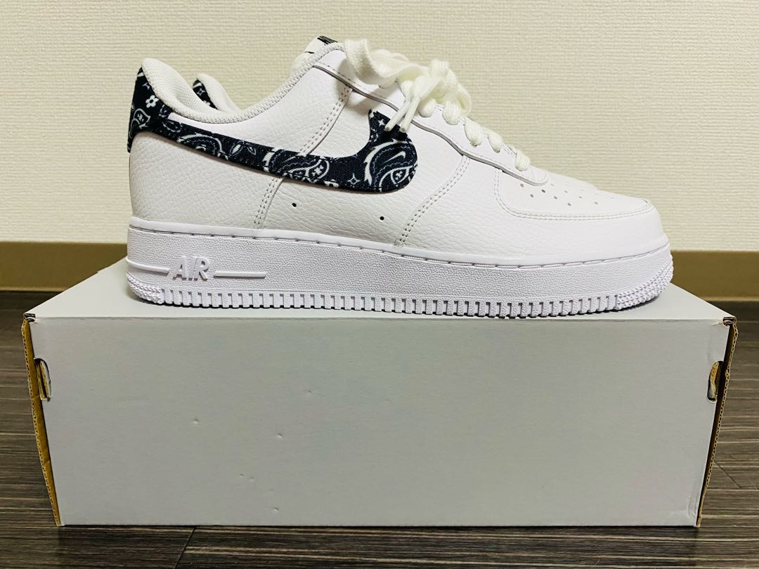 Nike Women's Air Riryoku 1 Low '07 Essential "Black Paisley" 27cm