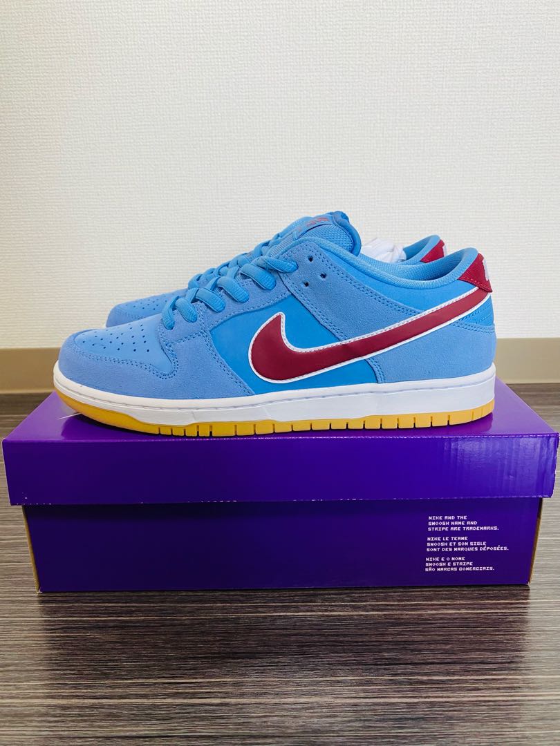Nike SB Dunk Low Pro "Philly/Barrah Snubbull and Team Maroon" 27cm