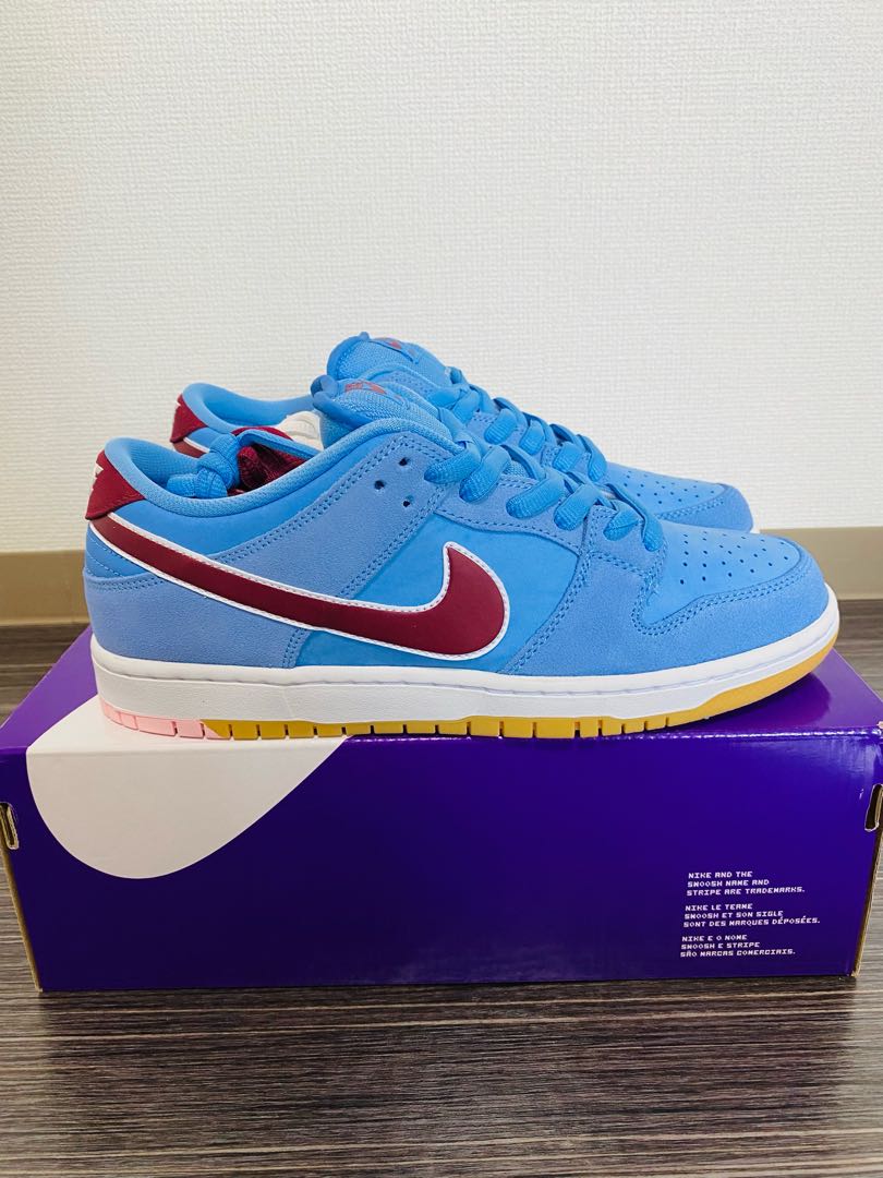 Nike SB Dunk Low Pro "Philly/Barrah Snubbull and Team Maroon" 27cm