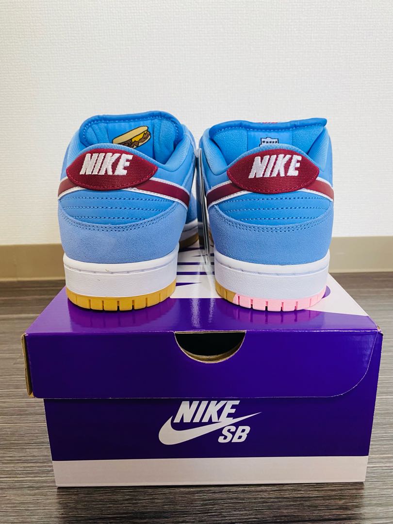Nike SB Dunk Low Pro "Philly/Barrah Snubbull and Team Maroon" 27cm