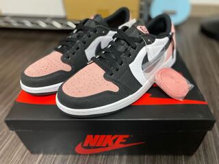 Nike Air Jordan 1 Low OG "Bleached Coral" 27cm