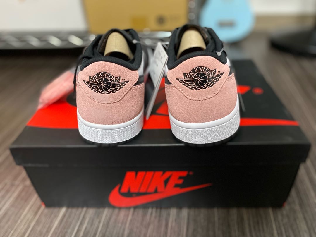 Nike Air Jordan 1 Low OG "Bleached Coral" 27cm