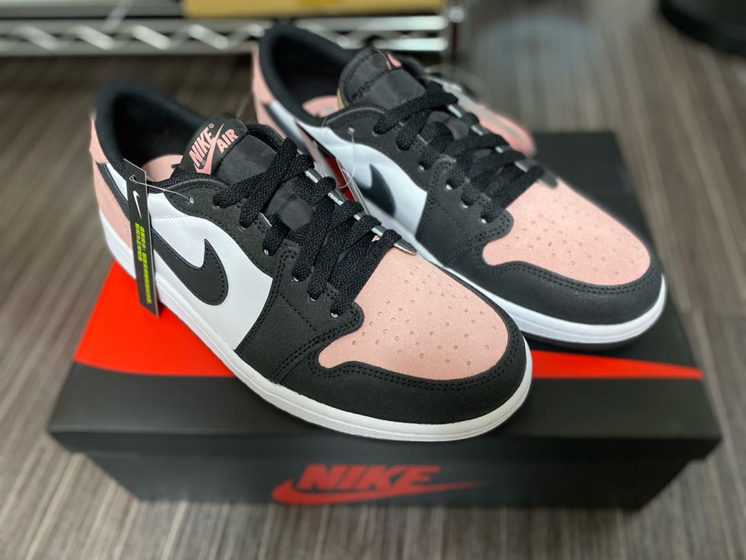 Nike Air Jordan 1 Low OG "Bleached Coral" 27cm