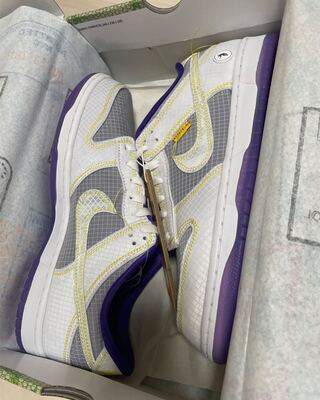 ユニオン × ナイキ ダンク ロー パスポート パック "コート パープル" 28cm