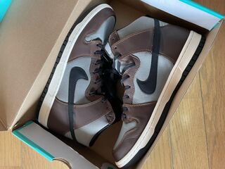 NIKE SB DUNK HIGH PRO BAROQUE BROWN/BLACK-BRUN ナイキ SB ダンク ハイ プロ バロックブラウン/ブラックブラン 28.5cm