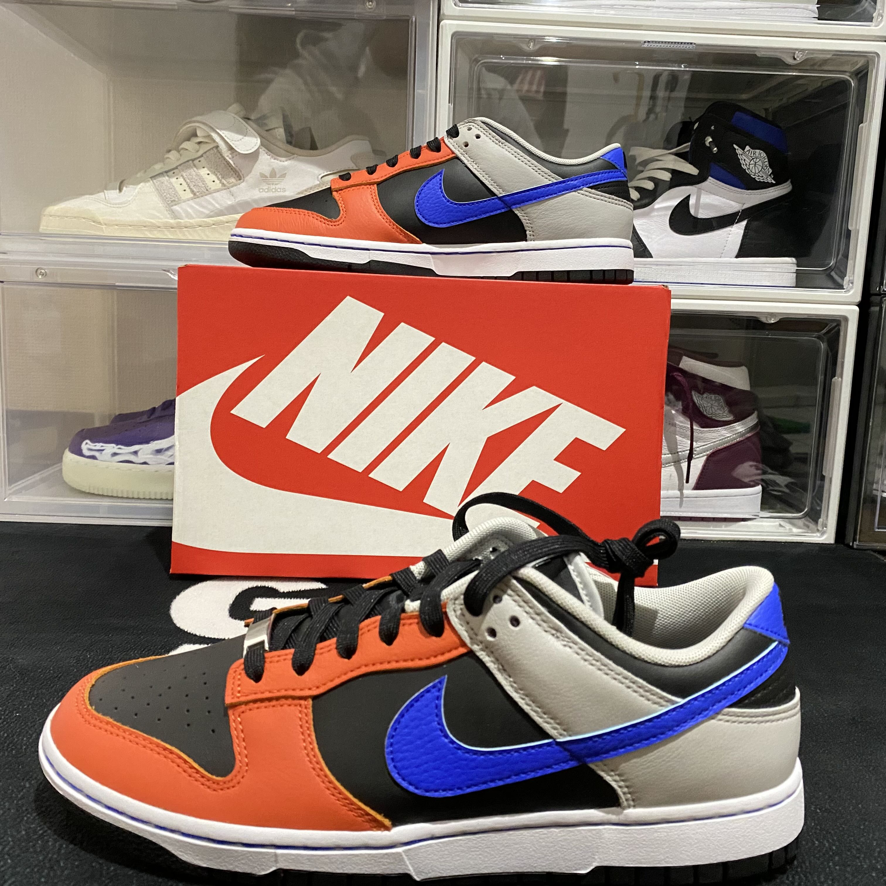 NBA x Nike Dunk Low EMB 75th Anniversary "Knicks" 27cm