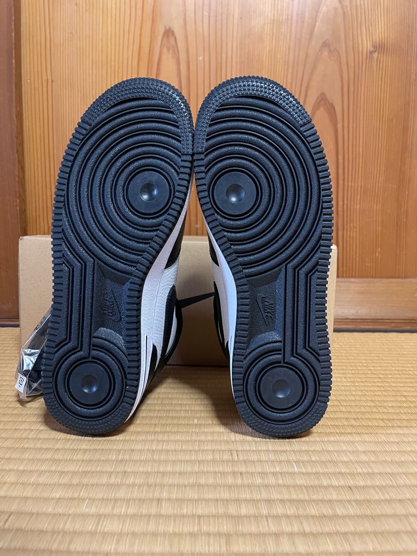 Stussy x Nike Air Riryoku 1 Mid "Black and Light Bone" 25.5cm