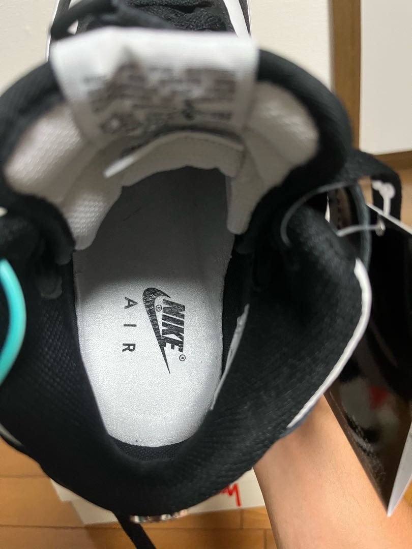 ステューシー × ナイキ エアフォース1 ミッド "ブラック アンド ライトボーン" DJ7840-002 24.5cm