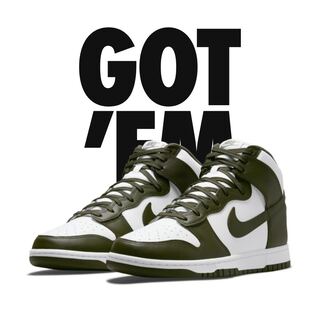 Nike ダンクハイ　カーキ　29cm 29cm