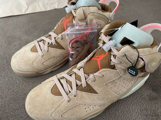 29.5cm NIKE Air Jordan 6 Travis Scott 29.5cm