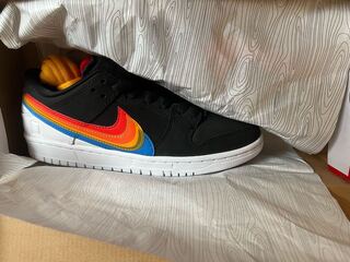 ポラロイド × ナイキ SB ダンク ロー プロ "ブラック" DH7722-001 25cm