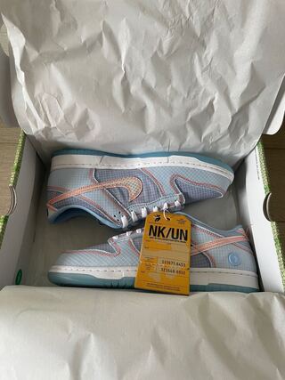 Union x Nike Dunk Low Passport Pack "Argon/Hyper Royal" 27.5cm