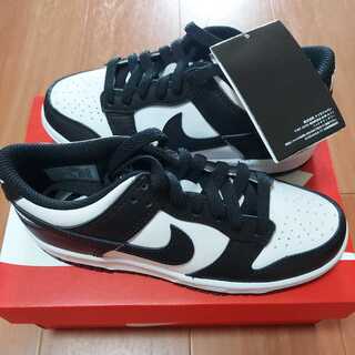 Nike GS Dunk Low "White/Black" 23cm