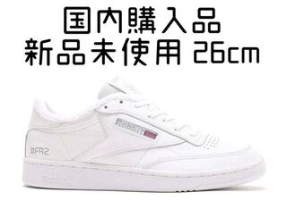 26cm FR2 × REEBOK CLUB C 85 WHITE/WHITE 26cm