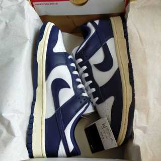 ダンク　ヴィンテージネイビー　ウィメンズ27.5cm 27.5cm