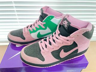 ナイキSB ダンク ハイ プロ PRM "INVERT CELTICS" CU7349-001 27cm