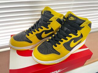 ナイキ ダンク ハイ ブラック/バーシティメイズ CZ8149-002 26cm