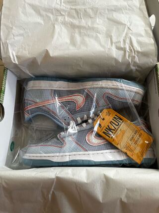 Union x Nike Dunk Low Passport Pack "Argon/Hyper Royal" DJ9649-400 27cm