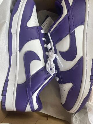 ナイキ ダンク ロー "チャンピオンシップ コートパープル" 27cm