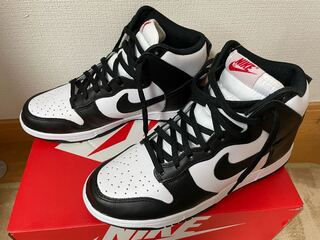 ナイキ ウィメンズ ダンク ハイ "ブラック アンド ホワイト" DD1869-103 26cm