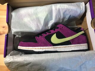 NIKE DUNK LOW PRO SB RED PLUM レッドプラム 26.5cm
