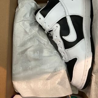 シュプリーム × ナイキ SB ダンク ハイ バイ エニー ミーンズ "ホワイト ブラック" DN3741-002 26.5cm