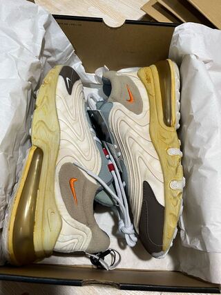 トラヴィス・スコット×ナイキ エアマックス270 "カクタストレイル" CT2864-200 27.5cm