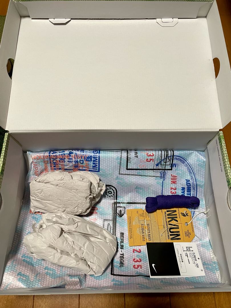 Union x Nike Dunk Low Passport Pack "Court Purple" 27.5cm