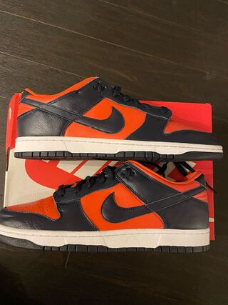 NIKE DUNK LOW SP "UNIVERSITY ORANGE" 29cm