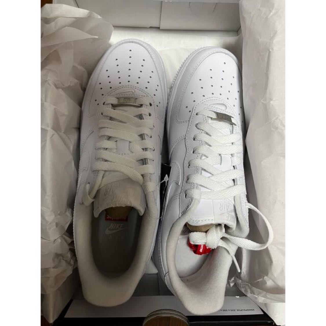 Supreme x Nike Air Riryoku1 Low "Ho Wight" CU9225-100 25cm