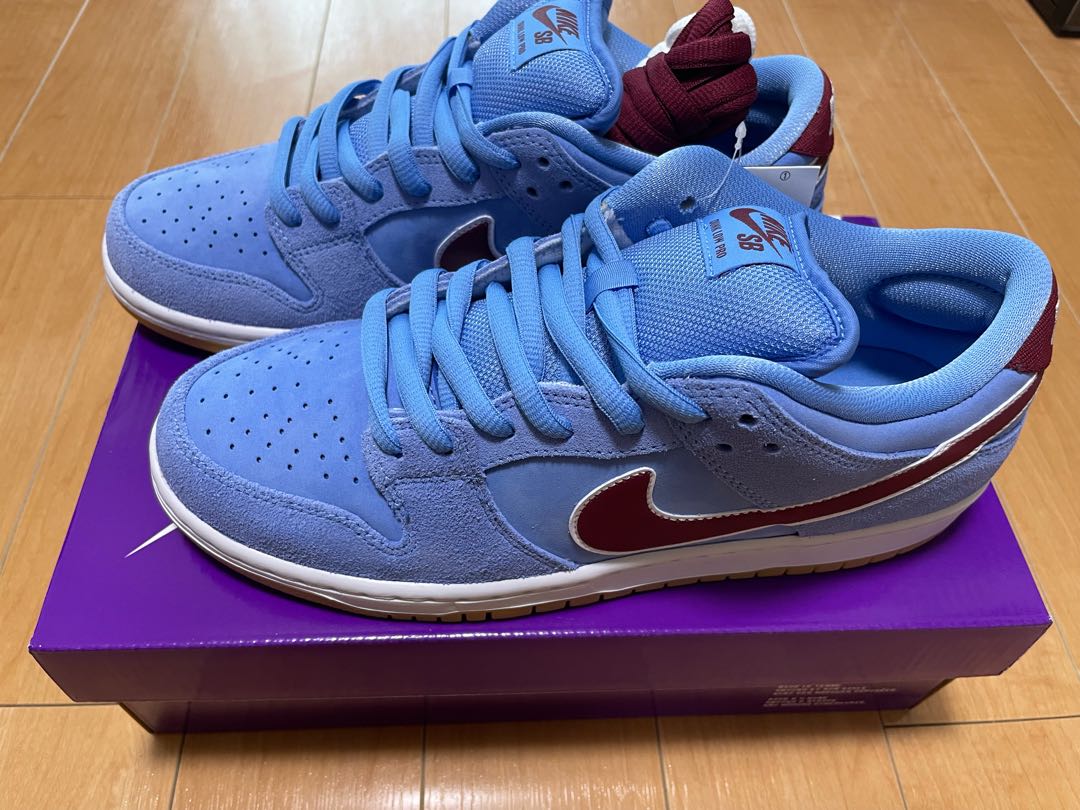 Nike SB Dunk Low Pro "Philly/Barrah Snubbull and Team Maroon" DQ4040-400 26.5cm
