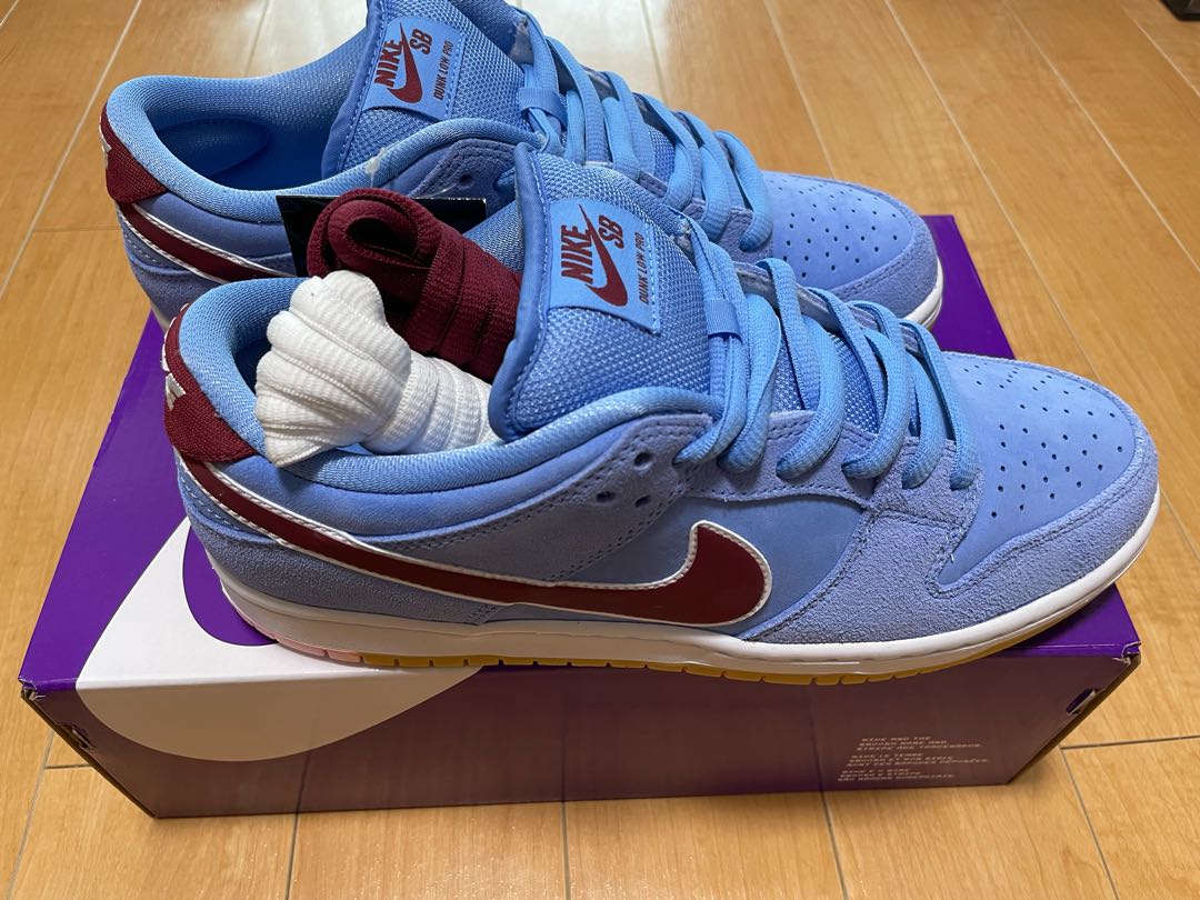 Nike SB Dunk Low Pro "Philly/Barrah Snubbull and Team Maroon" DQ4040-400 26.5cm