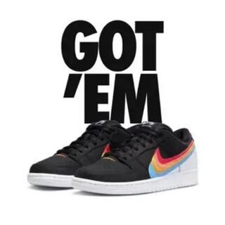 ポラロイド × ナイキ SB ダンク ロー プロ "ブラック" DH7722-001 29cm