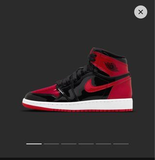 Nike GS Air Jordan 1 High OG "Patent Bread" 24cm