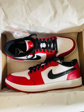 Nike Air Jordan 1 Low Golf "Chicago" 28cm