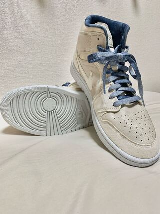 ナイキウィメンズエアジョーダン1ミッドサンドドリフト 26cm