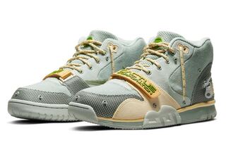Travis Scott × Nike Air Trainer 1 SP "Grey Haze and Dusty Sage" トラヴィス スコット × ナイキ エアトレーナー1 グレーヘイズ アンド ダスティセージ 28cm