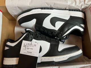 ナイキ ダンク ロー レトロ "ホワイト/ブラック" DD1391-100 24.5cm