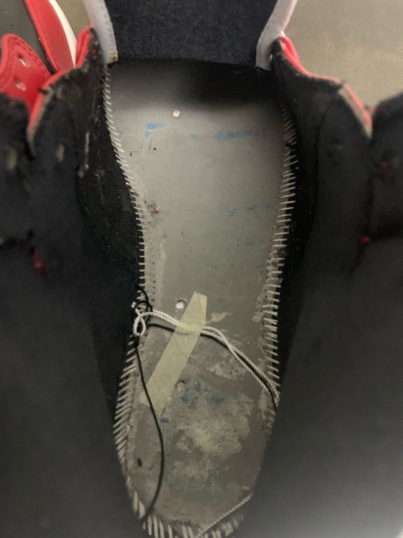 NIKE AIR JORDAN 1 MID CHICAGO BLACK TOE Nike Air Jordan 1 Mid Chicago Black Toe 26.5cm