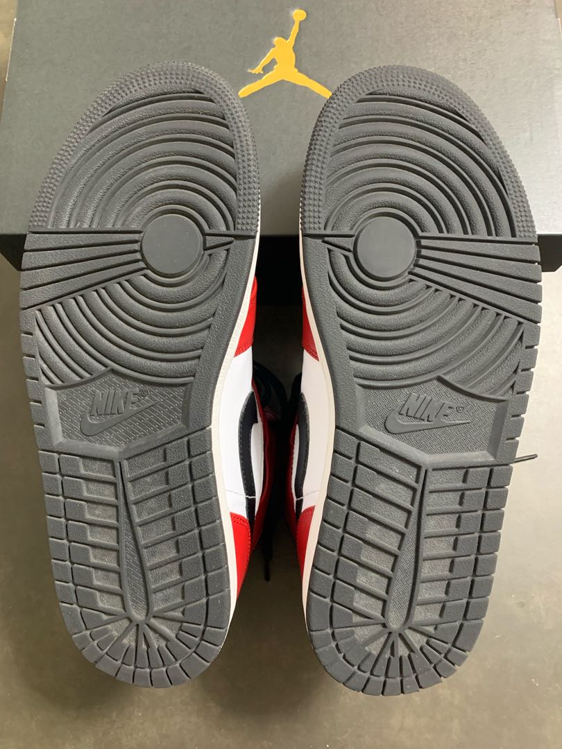 NIKE AIR JORDAN 1 MID CHICAGO BLACK TOE Nike Air Jordan 1 Mid Chicago Black Toe 26.5cm