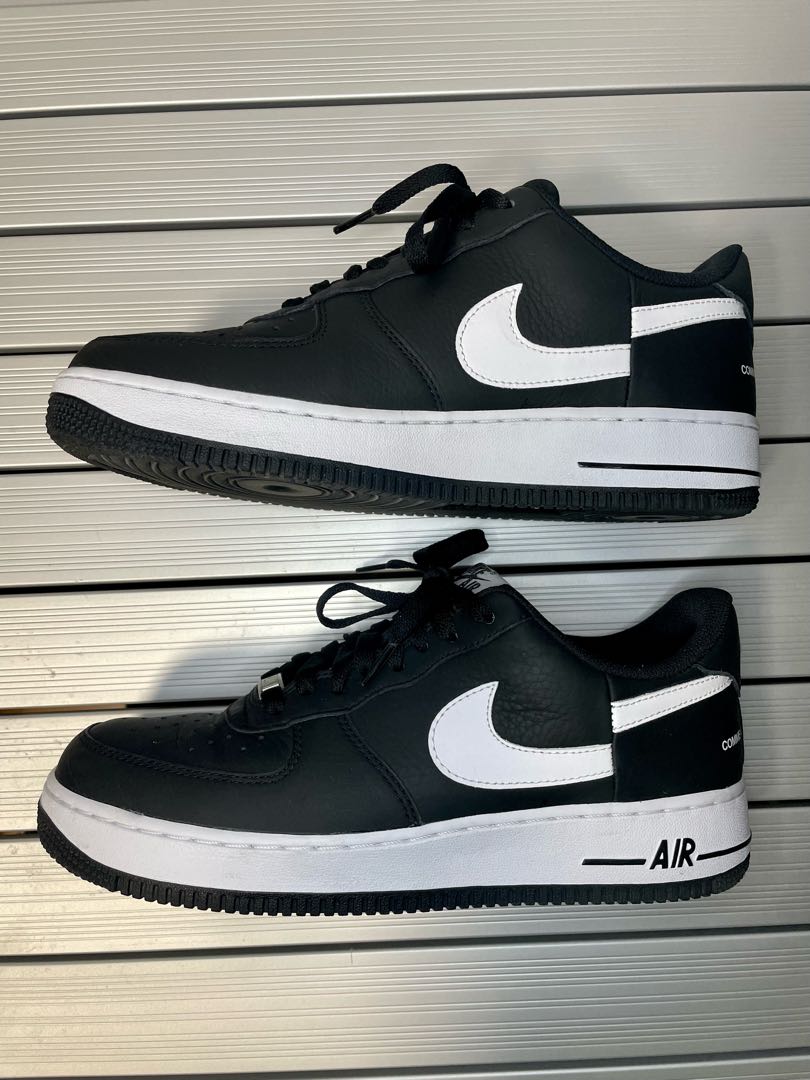 Nike Air Riryoku1 Low Supreme x Comme des Garcons "Black HoWight" 27.5cm